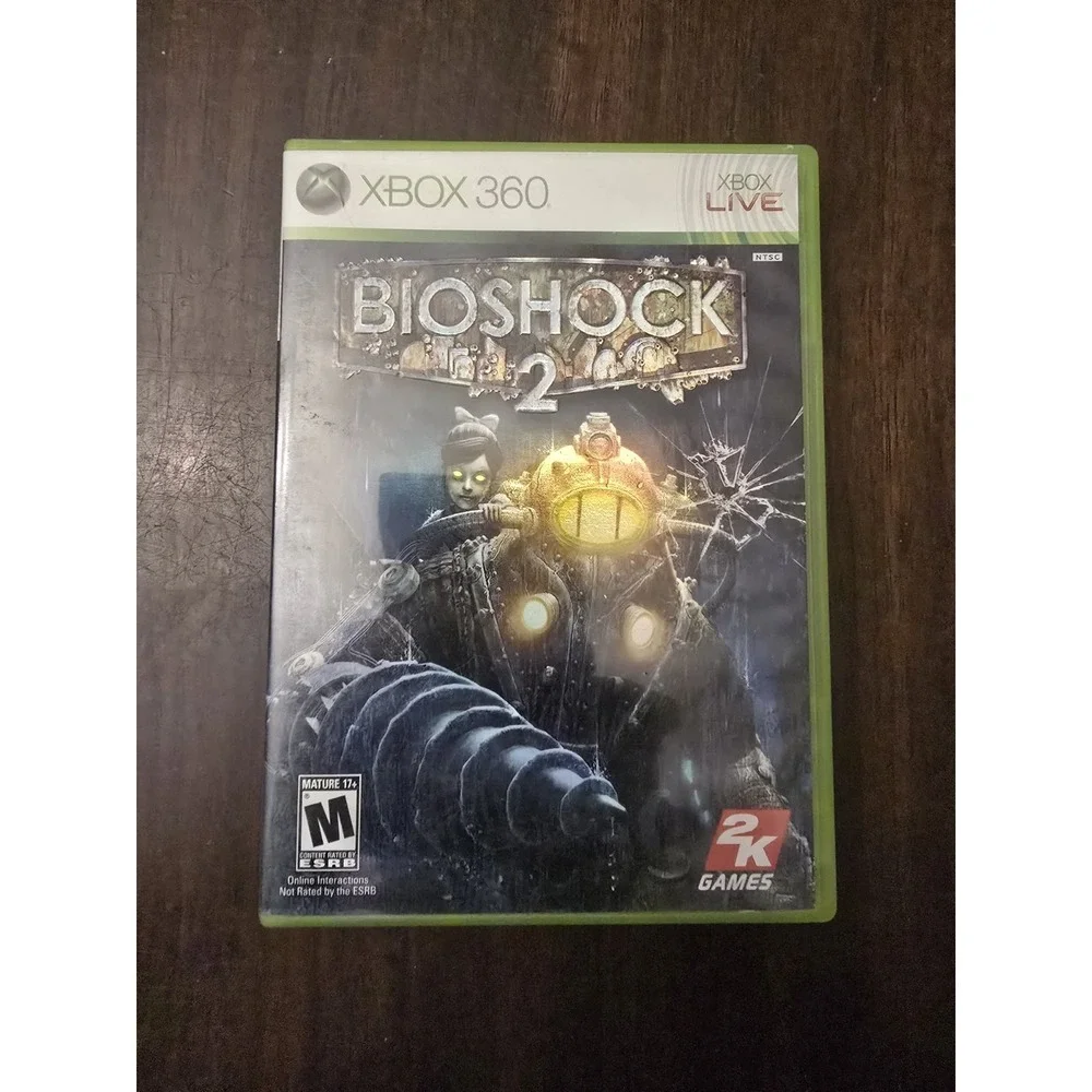 Xbox 360 Slim Black Console 250GB‎ Hard Drive, One Controller, Cables And Game